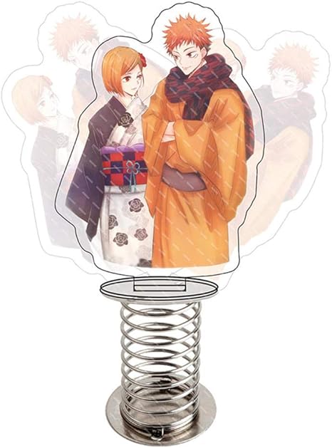 Amazon 呪術廻戦 アクリルスタンド 五条悟 アクスタ 台座あり アニメ 漫画 虎杖悠仁 伏黒恵 五条悟 釘崎野薔薇 七海建人 禪院真希 狗巻棘 パンダ 両面宿儺 アクリルパネル 面白 グラグラ アクリルスタンド 台座 日常 装飾品 モデル デコレーション 置物 コスプレ