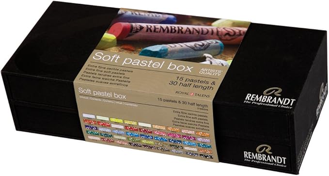 Rembrandt – Pinturas pastel blandas (con 45 Colores: Amazon.es: Hogar