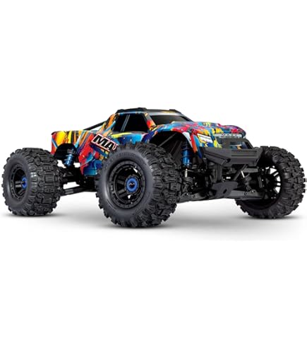 Amazon.com: Traxxas Maxx 4S V2 Brushless Monster Truck w/ WideMaxx