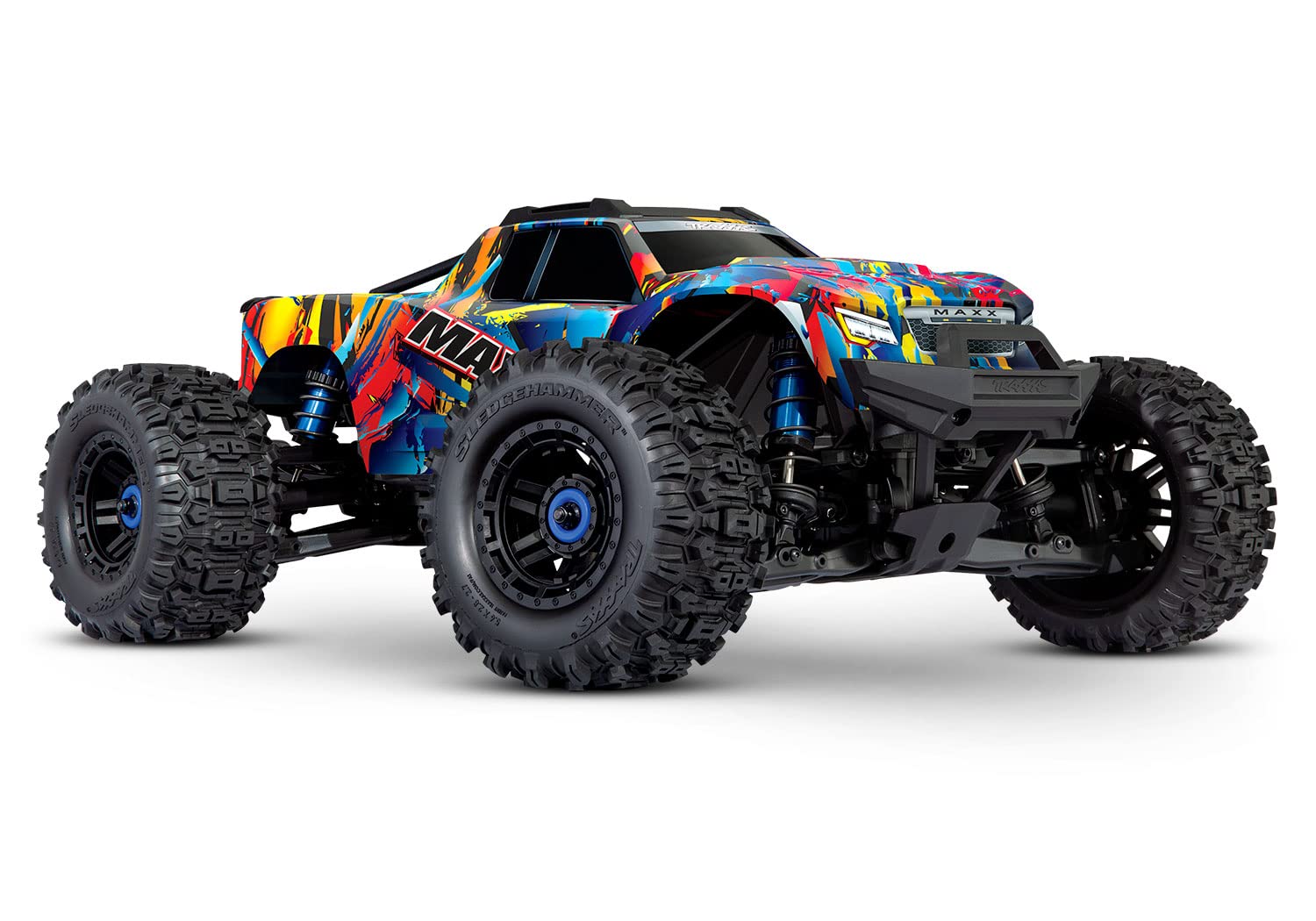 TRAXXAS Maxx Wide Colourful 1:10 RC Model Car