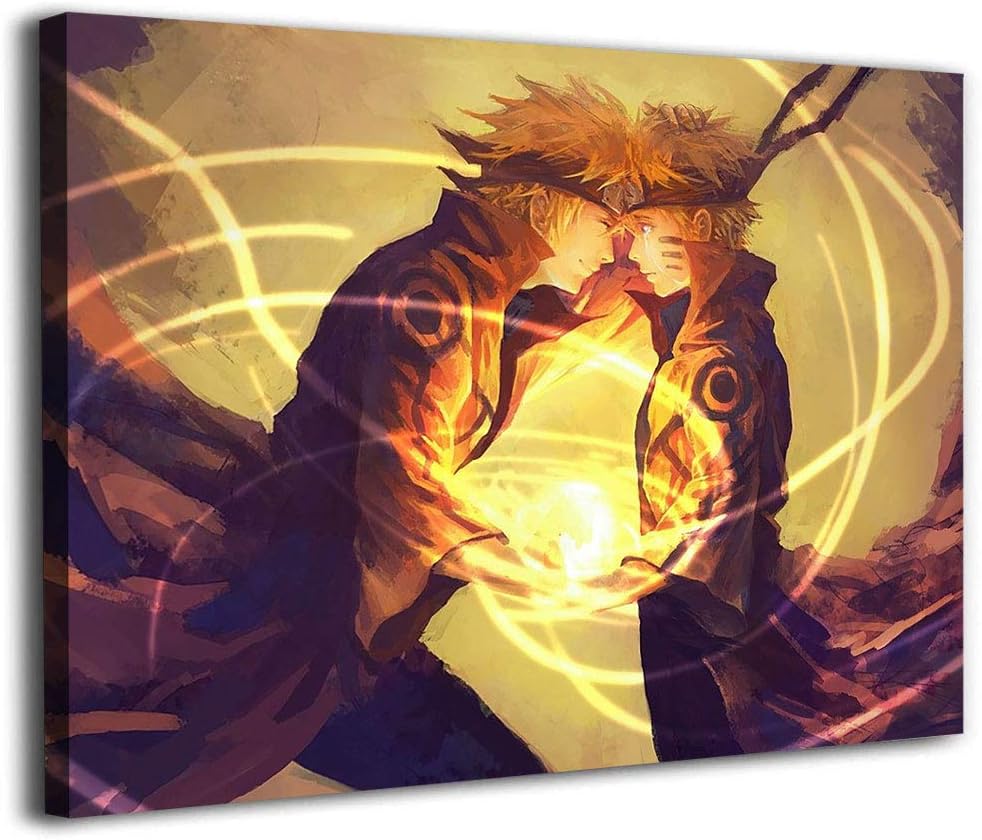 Diamond Painting Large Canvas Wall Art Naruto and Minato Canvas Wall