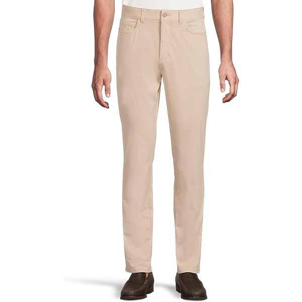 Johnston & Murphy® Five-Pocket Casual Pants for Men – Slim Fit