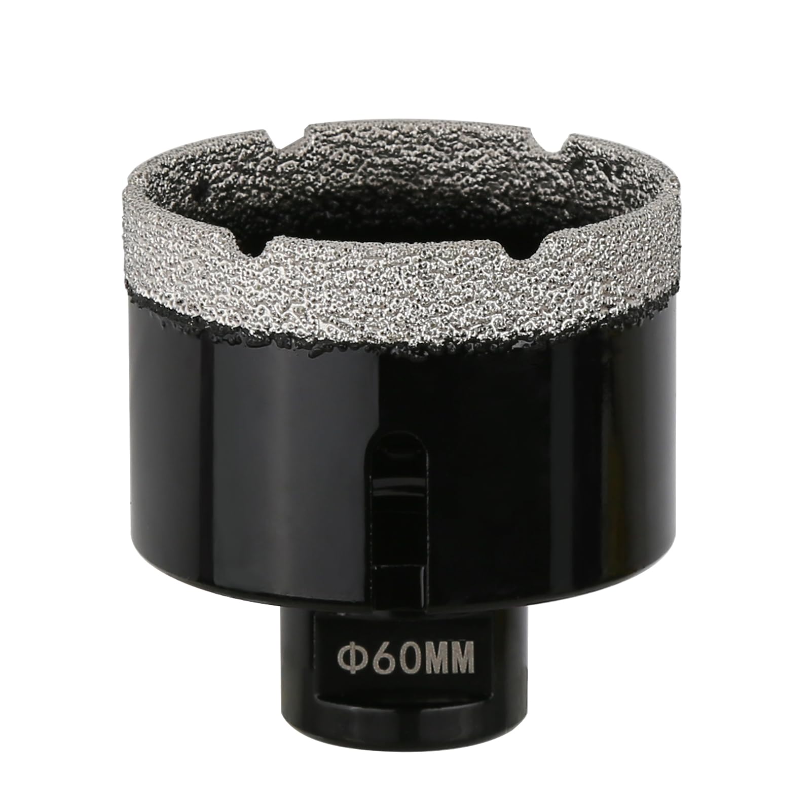 Vearter 60mm Dry Diamond Core Drill Bit, M14 Thread Connection Vacuum Brazed Masonry Hole Saw, Hollow Hole Cutter for Tile, Marble, Granite, Porcelain, Concrete and Quartz Stone