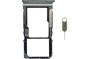 Ubrokeifixit for Motorola Moto G Power 2022 Micro SD Card Tray,Single Sim Card Tray Slot Holder Replacement for Motorola Moto G Power 2022 XT2165 XT2165-5 XT2165-3 XT2165DL 6.5" (XT2165-Black)