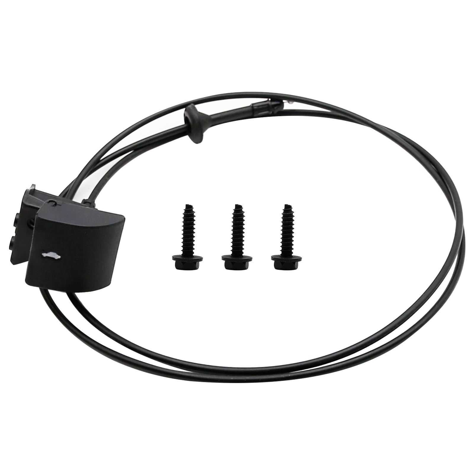 Photo 1 of Aynaxcol 55394495AB Hood Latch Release Cable 023198 Replacement for Jeep Grand Cherokee, Commander XK Front Hood Release Cable with Handle