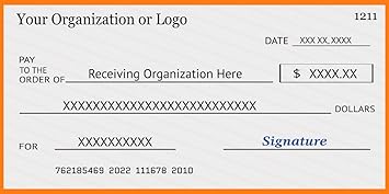 Custom Giant Fake Check Made Of 3mm Pvc Foam Board Large Novelty