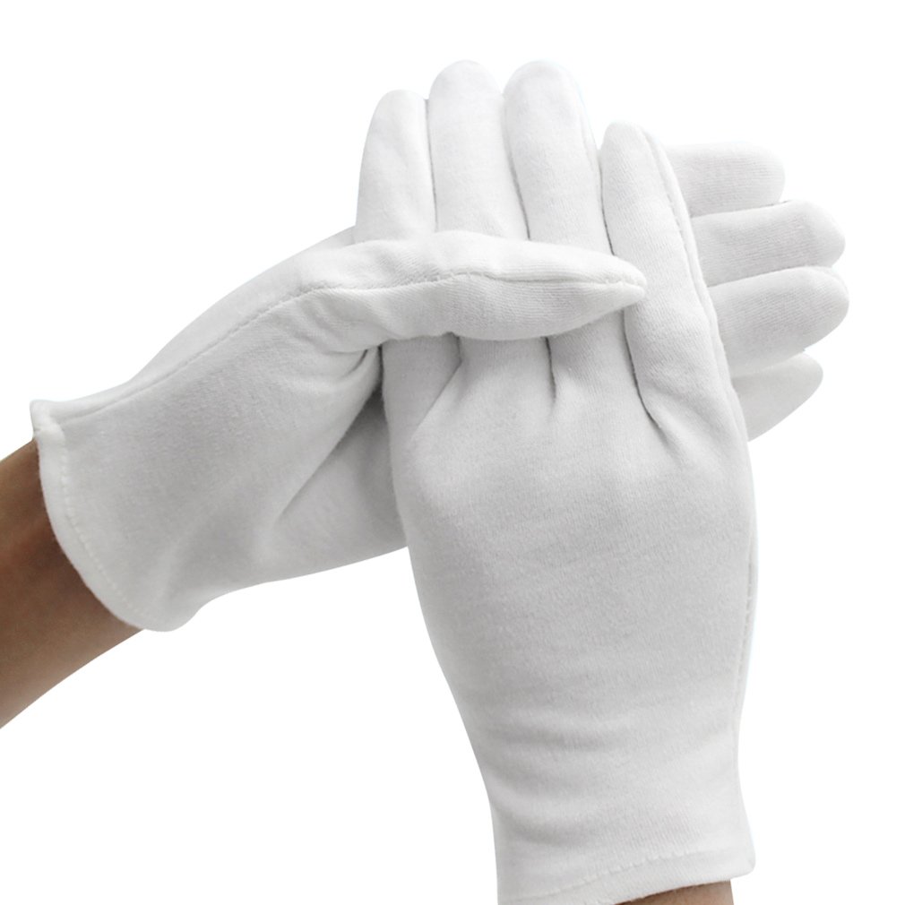 Amariver Cosmetic Moisturizing Gloves 10 Pairs 9.4'' Extra