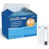 ZORLIX 60 Pack 3ml Peptide Pen Cartridge | 3ml Pen Cartridge compatible with V1 &amp; V2 Pens, individually Wrapped