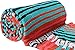 El Paso Designs Peyote Hippie Blanket - Classic Mexican Style Falsa Stripe Pattern in Vivid Colors. Throw, Bed, Tapestry, or Yoga Blanket. Hand Woven Acrylic, 57
