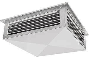 GSW 20" Stainless Steel Diffuser for Evaporative/Swamp Cooler, DF-20S