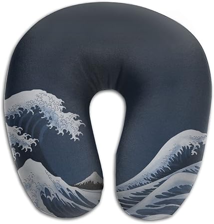 Amazon Com Gtrgh Cool Artistic Wave Super U Type Pillow Neck