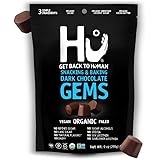 Hu Gems Chocolate Vegan Snacks | Organic, Paleo, Gluten Free Dark Chocolate Chips | Baking and Snacking Chips | Plant…