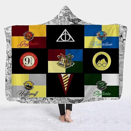 gryffindor hooded blanket