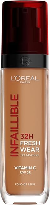 L'Oreal Paris Infallible 32H Fresh Wear Foundation 355 Sienna Full Coverage