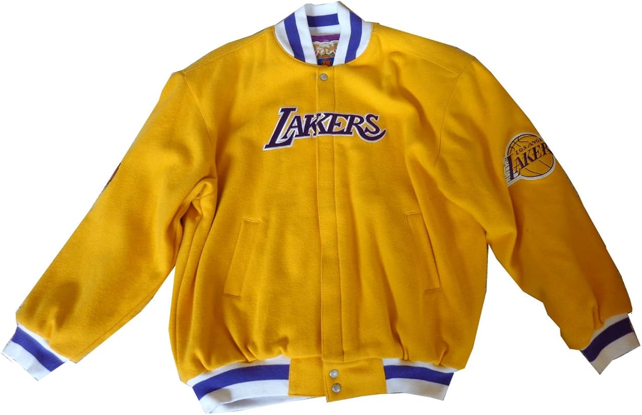 lakers jersey jacket