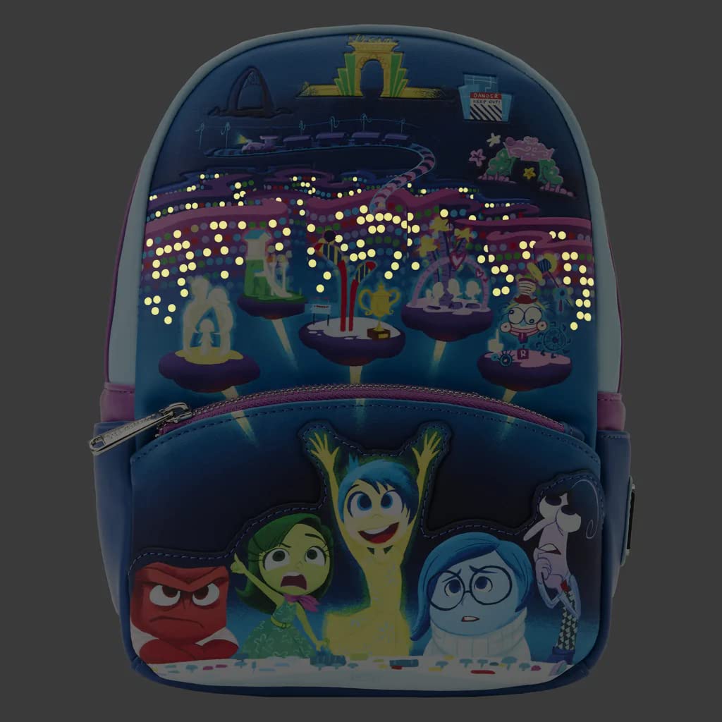 Loungefly Pixar Moments Inside Out Control Panel Double Strap Shoulder Bag