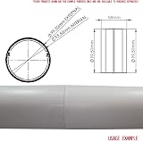 Kair 100mm Round Duct Connector with Male Spigot 4 inch view 5