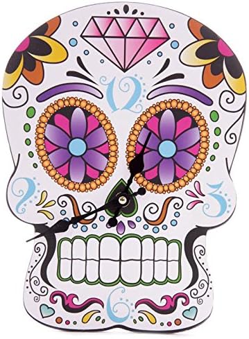 Egg n Chips London - Day of The Dead Sugar Skull Clock