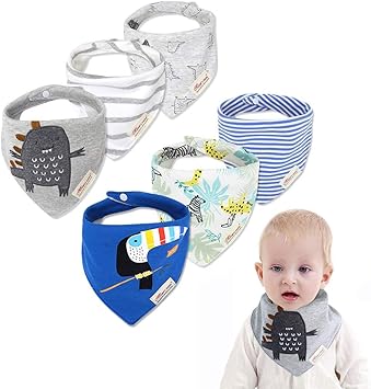 Xlkj Bavoir Bebe Bandana Ensemble De 5 Bavoir Bandana Fille Bavoirs Bebe Naissance Doux Bavoirs Bebe Et Puericulture Ram Mount Co Uk