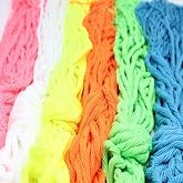 Twisted Stringz Yo-Yo Strings - Polyester - Solid Extra Thick YoYo String - 100 Pack (White)