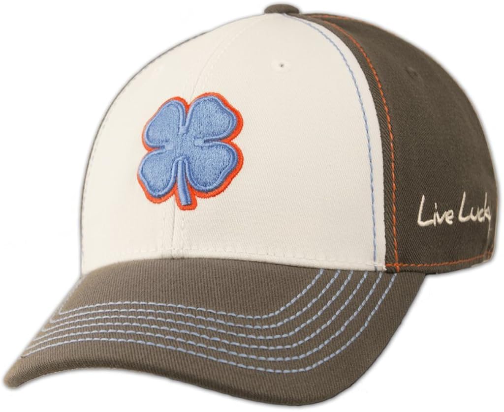 Black Clover Fitted Hat BC Grey 2 Large At Amazon Men s Clothing Store