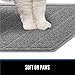 LITTER SHIELD Extra Large Premium Modern Cat Litter Mat, 35x23, Phthalate Free, Traps Litter from Cats Box, Best Scatter Control, Durable, Easy to Clean Mats, Soft on Kitty Paws, Gray