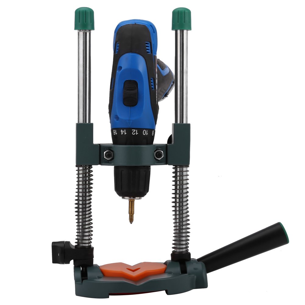 Drill Stand,Angle Adjustable Handle Electric Drill Press Stand Holder