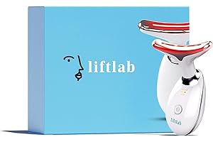 FORCHICS Red Light Therapy Face & Neck Massager – LiftLab 3-in-1 LED Sculptor with Blue & Green Modes – Jawline & Double Chin Tightening, Wrinkle & Spot Care -Improved Battery