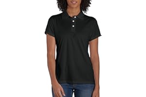 HANES COMFORTBLEND Hanes womens Performance Polo, Single or 3-Pack, Sport Cool DRI Moisture-Wicking Polo Shirt, 40+ UPF Protection