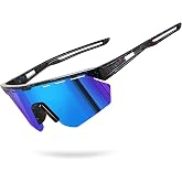 RSQQAV Youth Sports Sunglasses for Boys Girls Age 3-10, Lightweight Frame Kids Baseball Softball Cycling Sunglasses