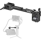 SmallRig Adjustable Camera Monitor Mount with Quick Release NATO Clamp, Cold Shoe Mount, Anti-Twist Design for DJI RS 2 / RSC
