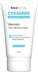 Face Facts Ceramide Blemish Gel Moisturiser 50ml Skin Barrier Complex view 2
