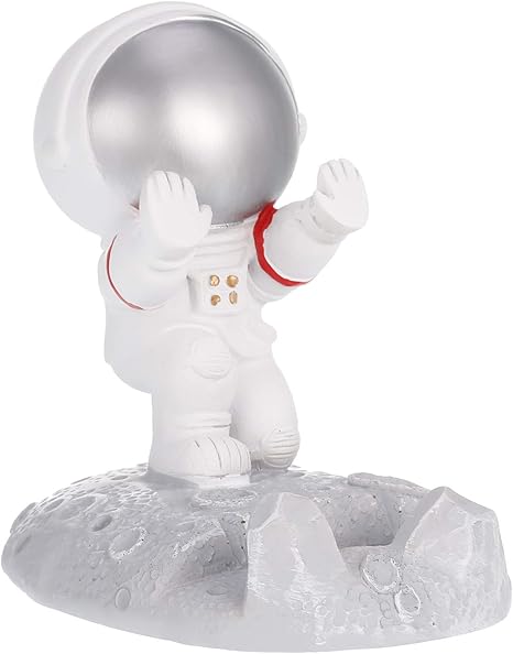 Amazon Saitrewed 21最新 宇宙飛行士 スマホホルダー スタンド 携帯スタンド 眼鏡ホルダー 置き物 宇宙雑貨 ケーキ飾り 部屋飾り 誕生日プレゼント 人気ギフト おもちゃ 小物 宇宙探索 撮影用 アクセサリー 携帯 電話 充電 卓上 かわいい おしゃれ 置物 オブジェ