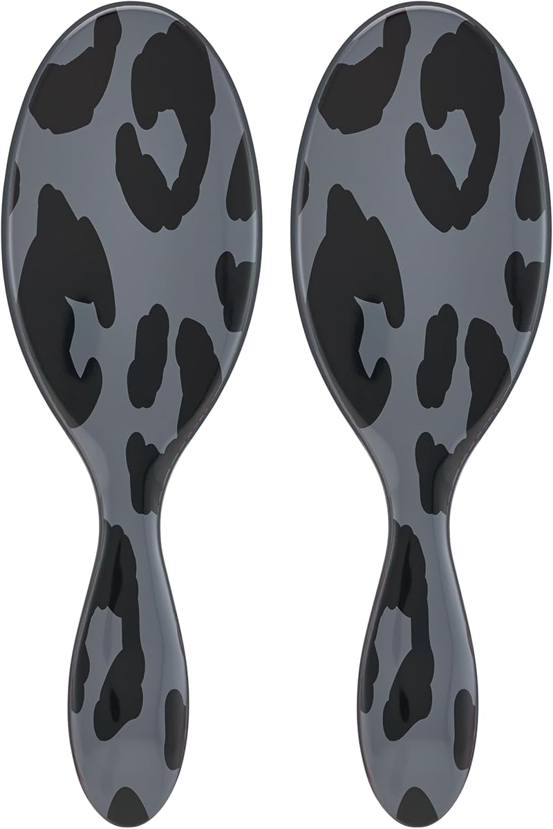 Wet Brush Original Detangler Grey Leopard Safari Pack of 2