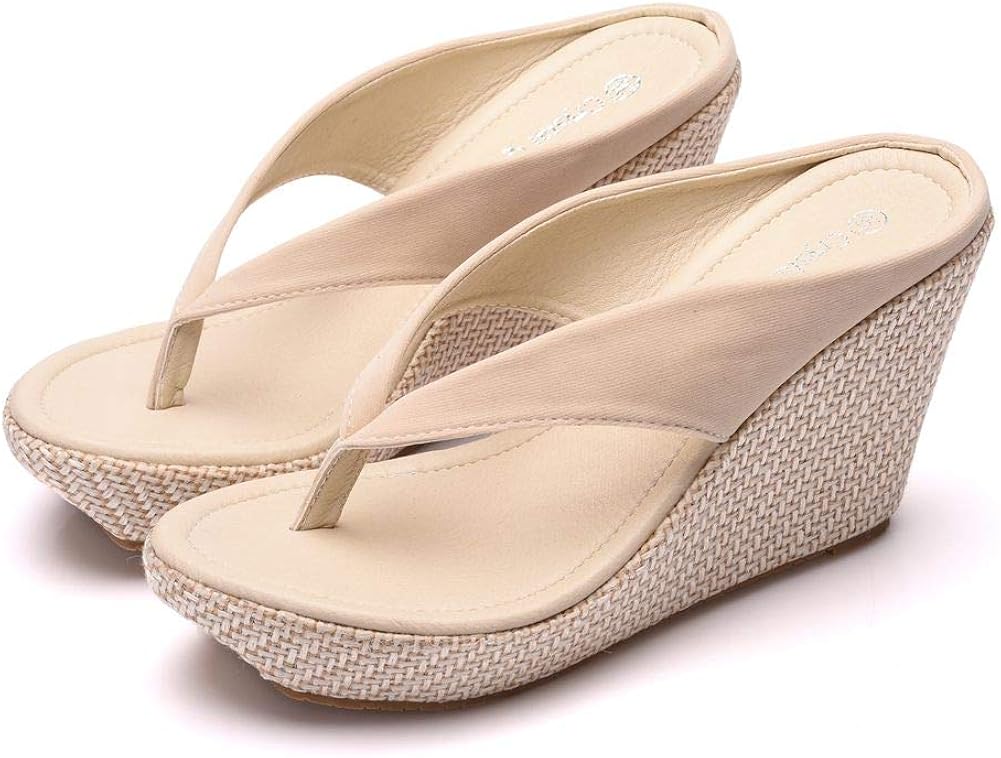 platform beach sandals