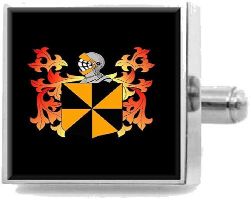 Amazon セレクトギフト Select Gifts Campbell スコットランド紋章 スターリングシルバー カフスボタン 刻印入りボックス カフス 通販