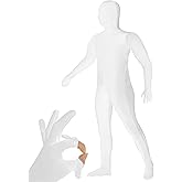 Dokiory Full Body Suit Costume Unisex Spandex Bodysuit Skin Suit Unitard Zentai Halloween Jumpsuit for Adult Men Women
