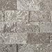 SILVERADO GRAY 1X2 Marble SPLIT-FACED Mosaic Tile