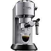 De
Longhi EC685M Dedica Deluxe Automatic Espresso Machine,35 oz, 1, Metallic