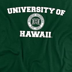 LOGOVISION University of Hawaii Circle Logo Unisex