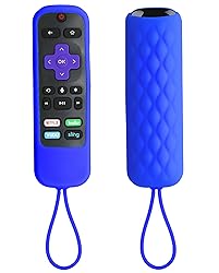 TOKERSE Silicone Remote Cover Compatible for Roku
