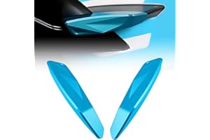 XIDAODIT For CFMOTO 675SS 675SR 675SR-R 675 SR Motorcycle Aerodynamic Spoiler Left and Right Slider Anti-Fall Decorative Cover(Blue)