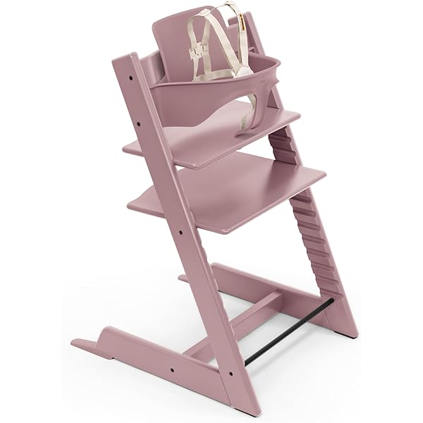 Amazon.com : Stokke Tripp Trapp Baby Set 2, Serene Pink - Ages 6
