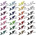 BATTOO Name and Date Wedding Shoe Sticker Decals, Bride and Groom Wedding Decorations,Bridal Shoe Decal Plus Free Hello Door Decal