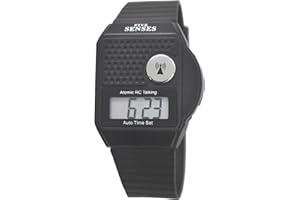 FIVE SENSES - English Atomic Talking Watch, Easy to use for Seniors Blind Men Women, Loud Talking Watch with Sound for Vision Impaired, Watches for Elderly Women, Blind People Products 1095