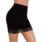 Avidlove Half Slips for Women Under Dress Non Cling Floral Lace Trim Above Knee Half Slips