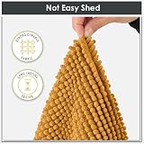 Emma Barclay Noodle Soft Touch Non-Slip Bath Rug Ochre 40x60cm view 4