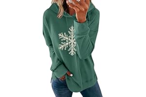Christmas Sweatshirt Women Funny Cute Chritsmas Tree Graphic Hoodies Xmas Holiday Long Sleeve Casual Pullover Tops Blouse