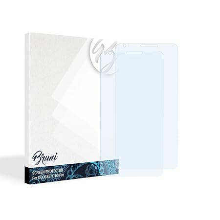 Bruni Schutzfolie für DOOGEE Y100 Pro Folie, glasklare Displayschutzfolie (2X)