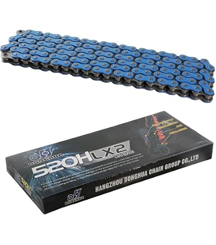 Amazon.com: RK Racing Chain BL520ZXW-120 Black Scale 120 Link XW